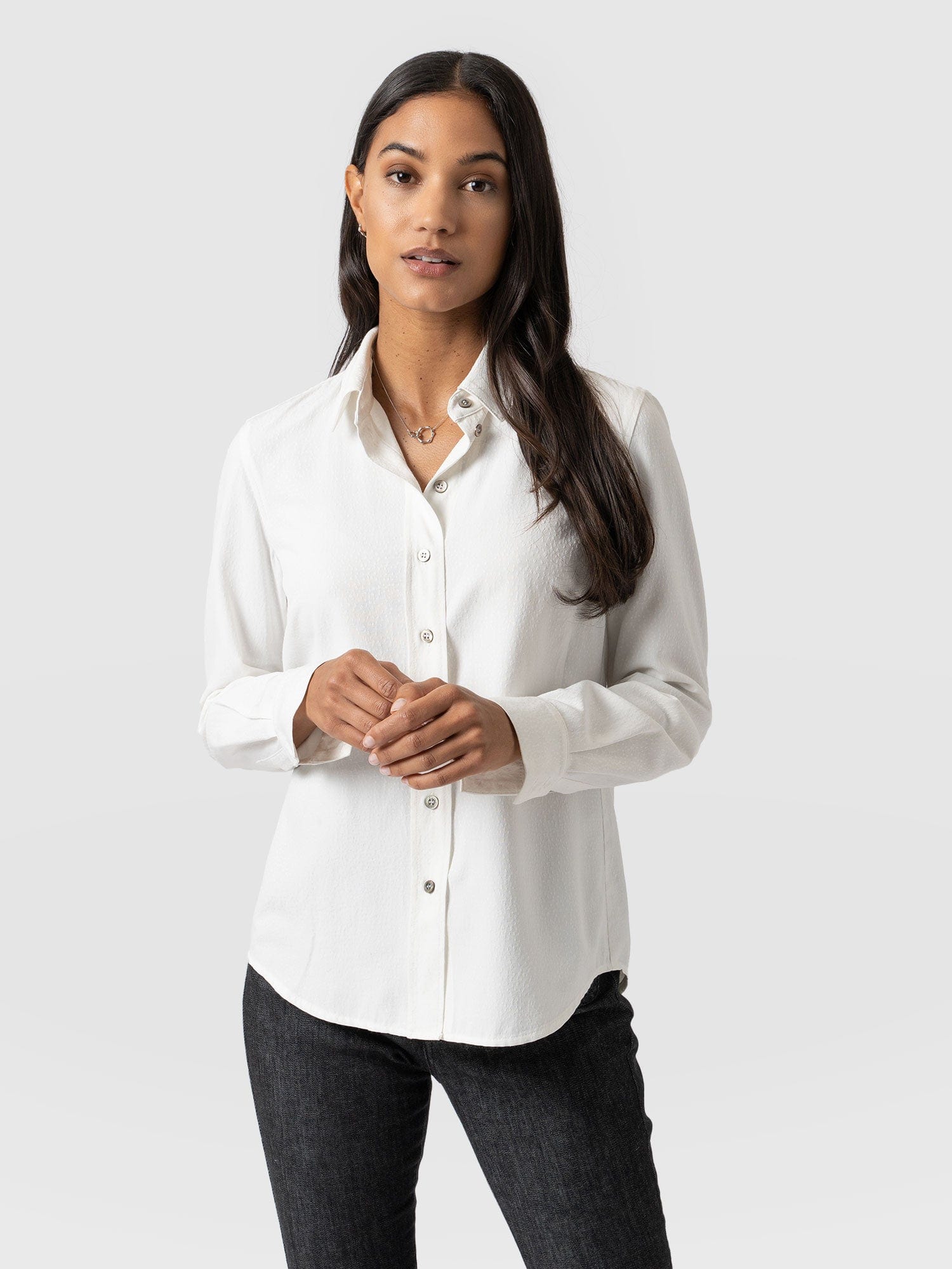 Annie Blouse Cream - Women's Shirts | Saint + Sofia® USA